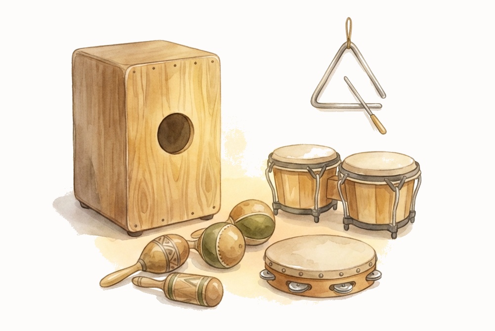 Percussion & Cajón für Kinder