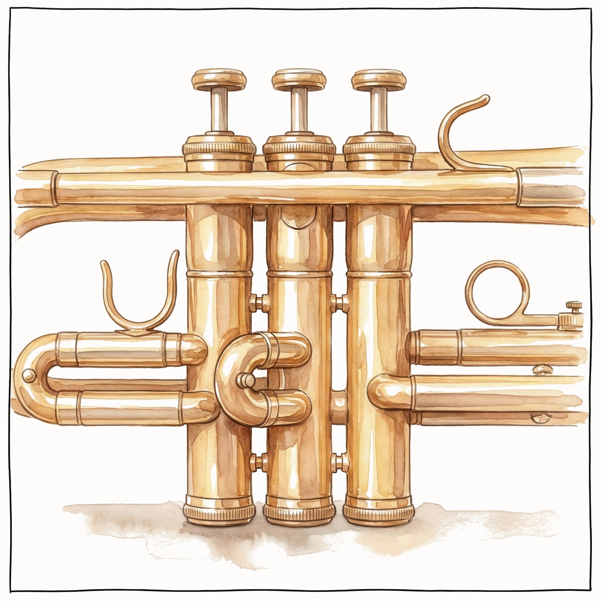 Trompete für Kinder Detailansicht